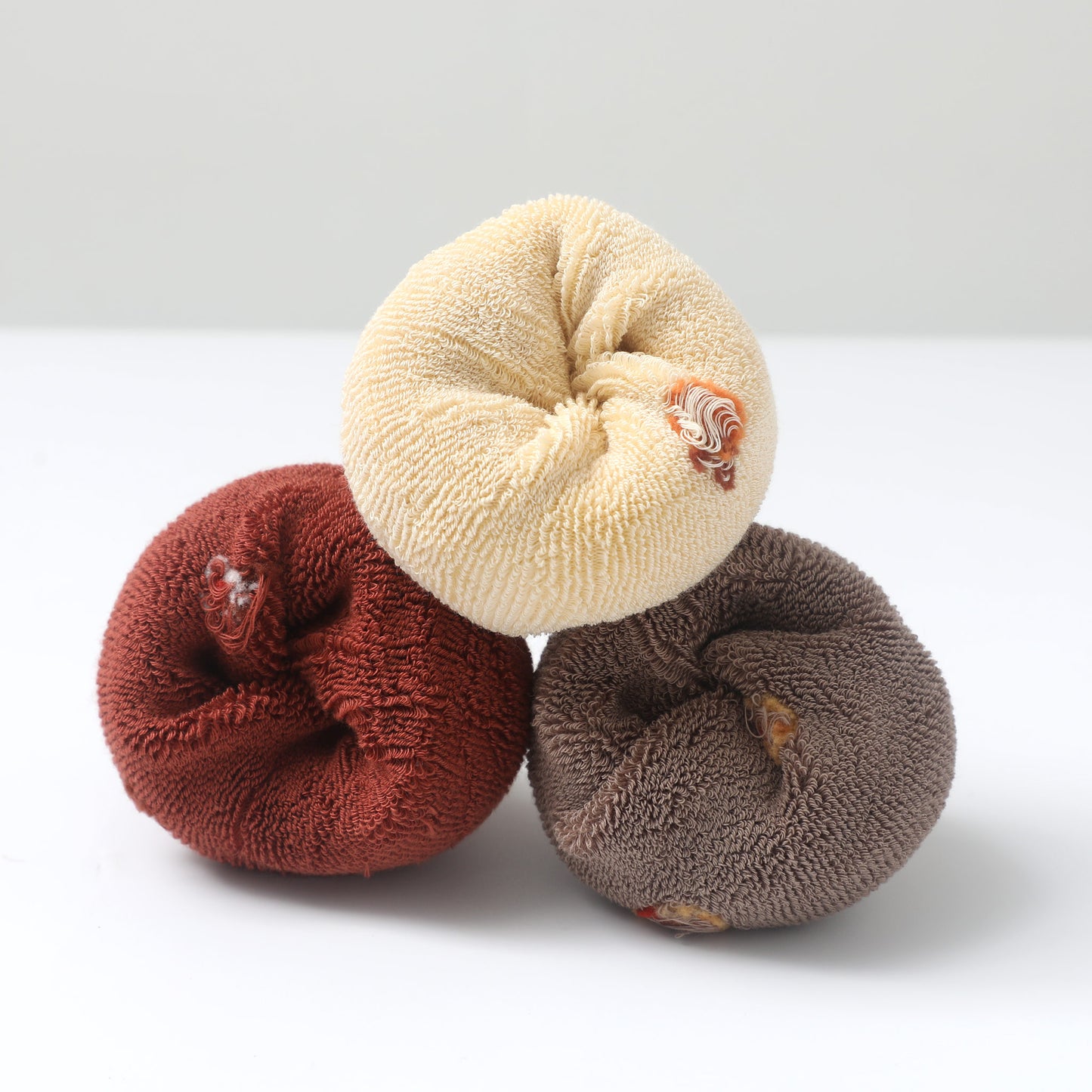Cozy Winter - Extra Warm - 3 Pairs of Stay-On Baby & Toddler Non-Slip Socks