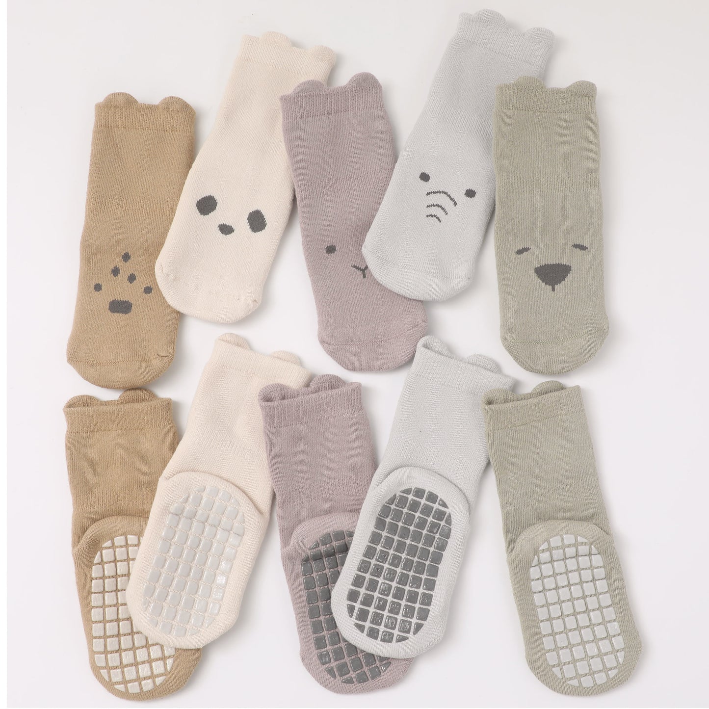 Into The Wild II- Extra Warm- 4 pares de calcetines no deslizantes para bebés y niños pequeños
