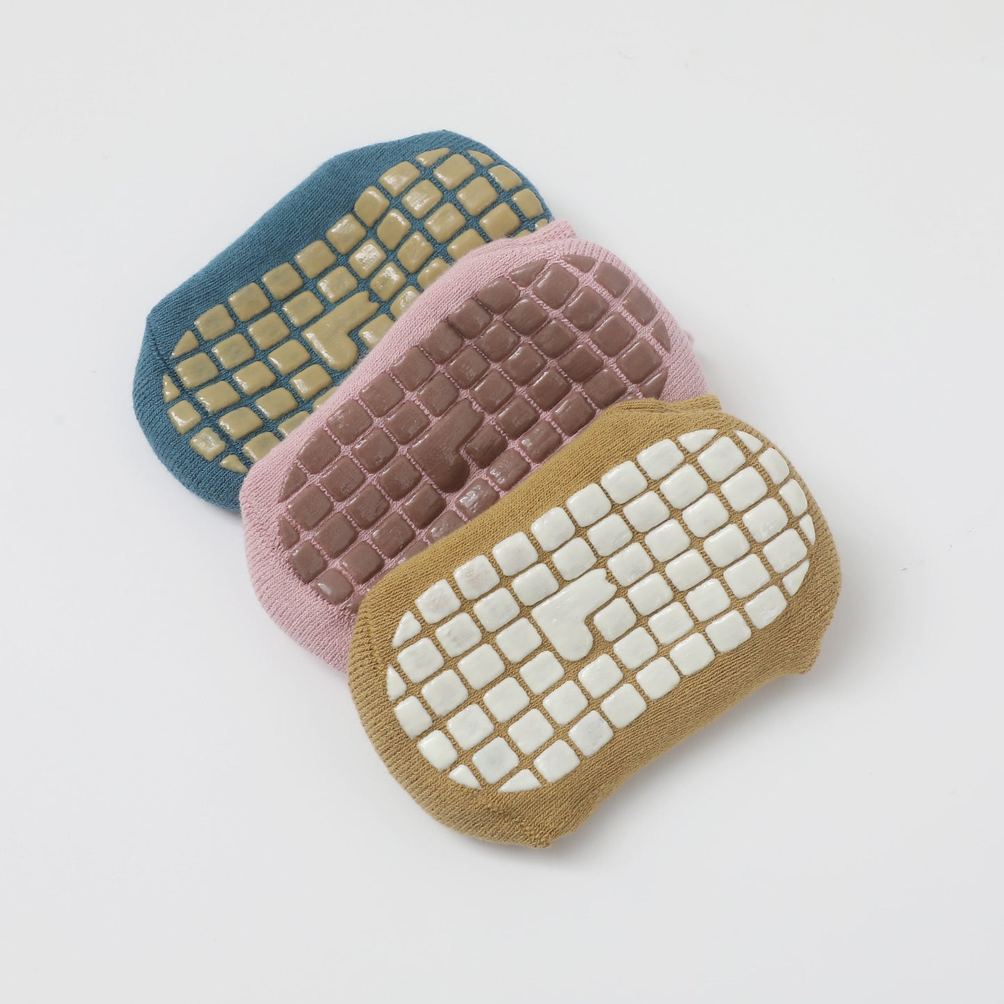 Warm Paws - 4 Pares de calcetines antideslizantes para bebés y niños pequeños