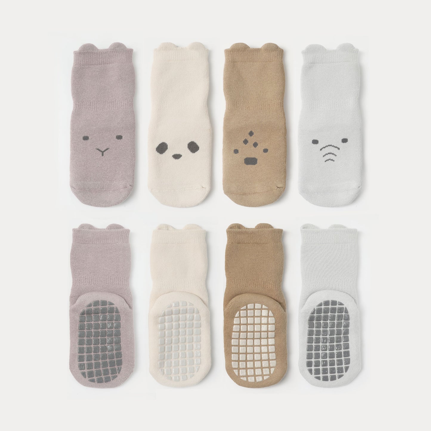 Into The Wild II- Extra Warm- 4 pares de calcetines no deslizantes para bebés y niños pequeños