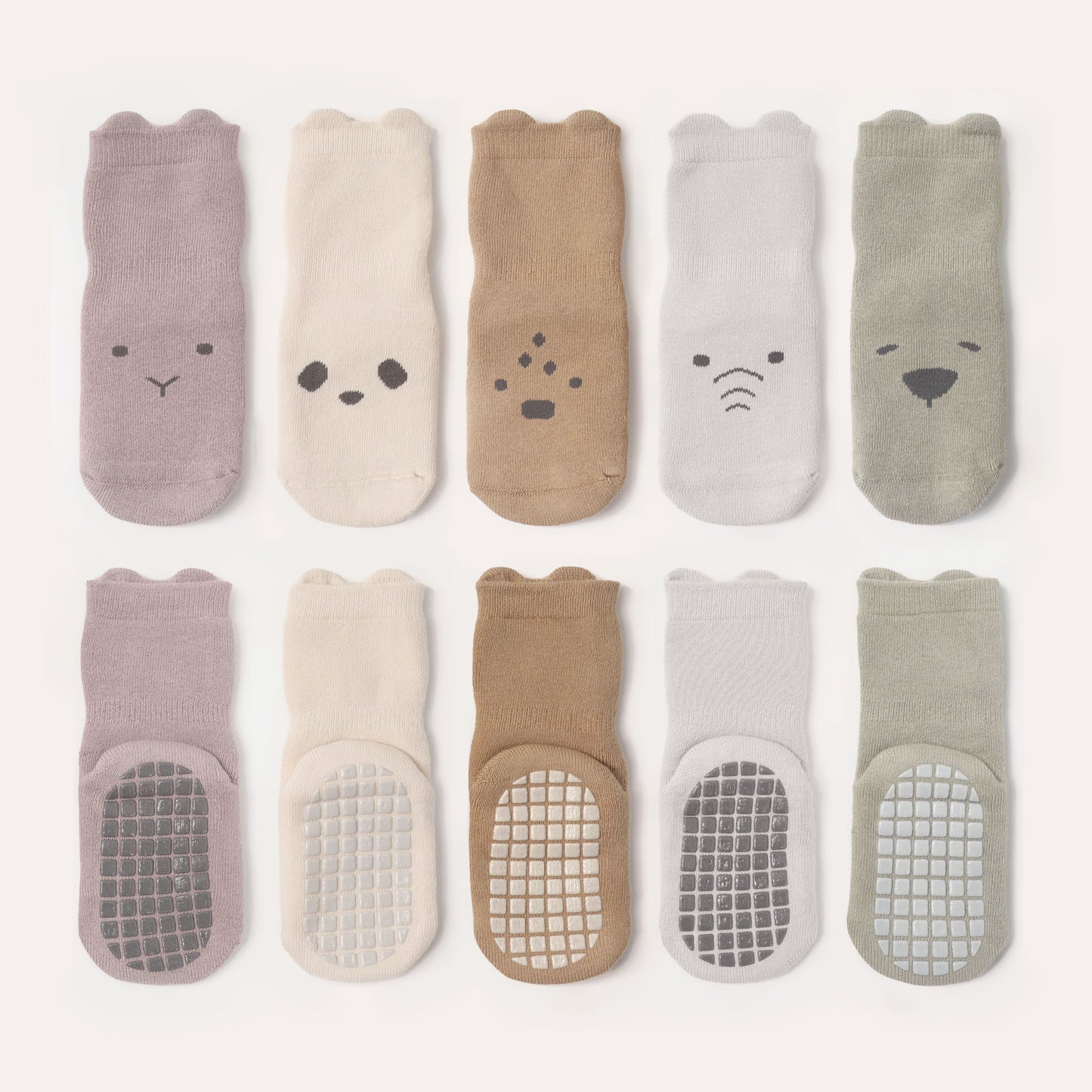 Into The Wild II- Extra Warm- 4 pares de calcetines no deslizantes para bebés y niños pequeños