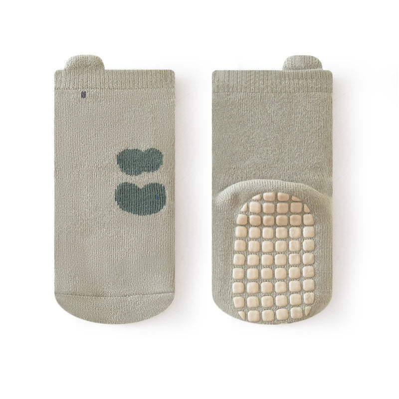 Who Am I - Extra Cálidos - 4 Pares de calcetines no deslizantes para bebés y niños pequeños