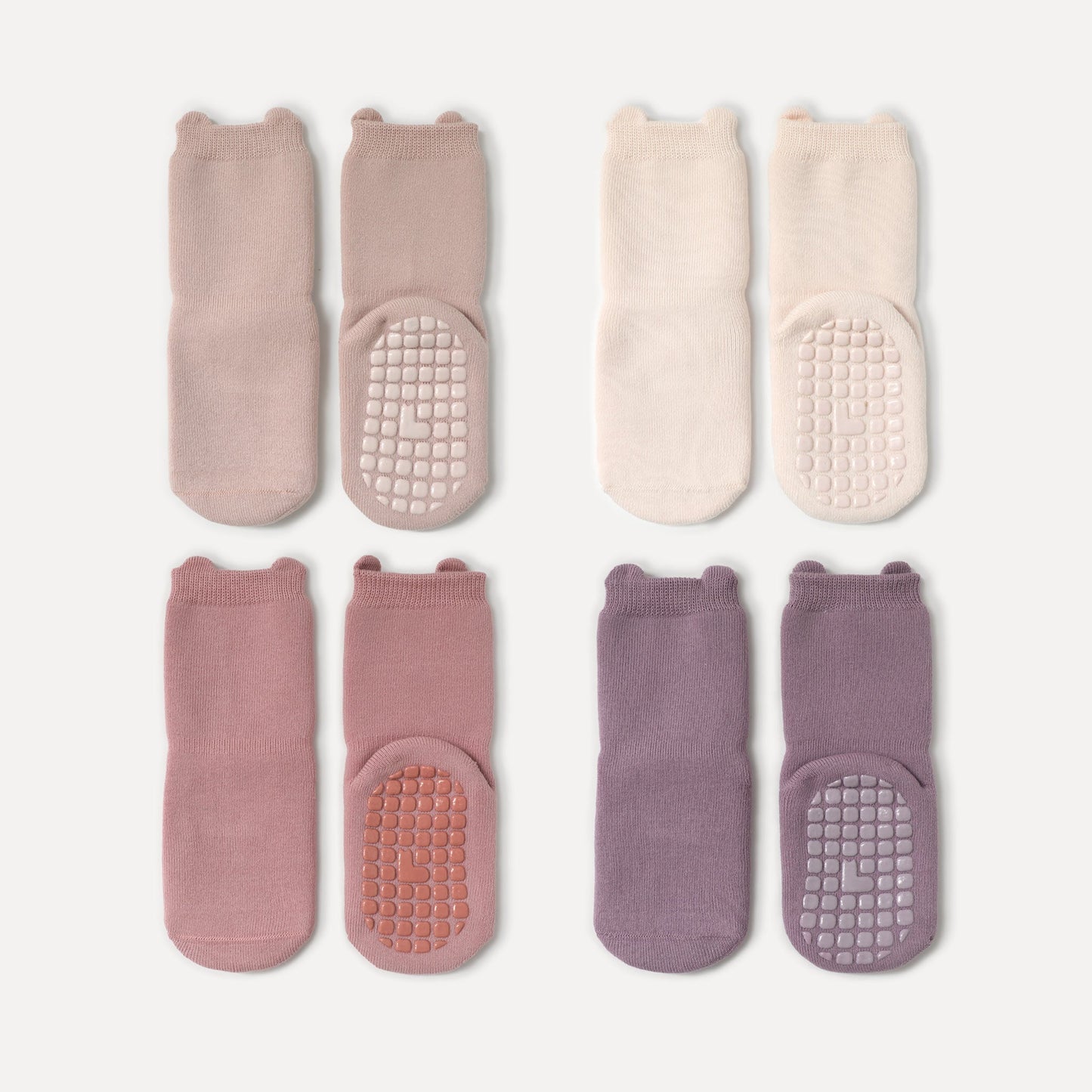 Baby non-skid socks with grips