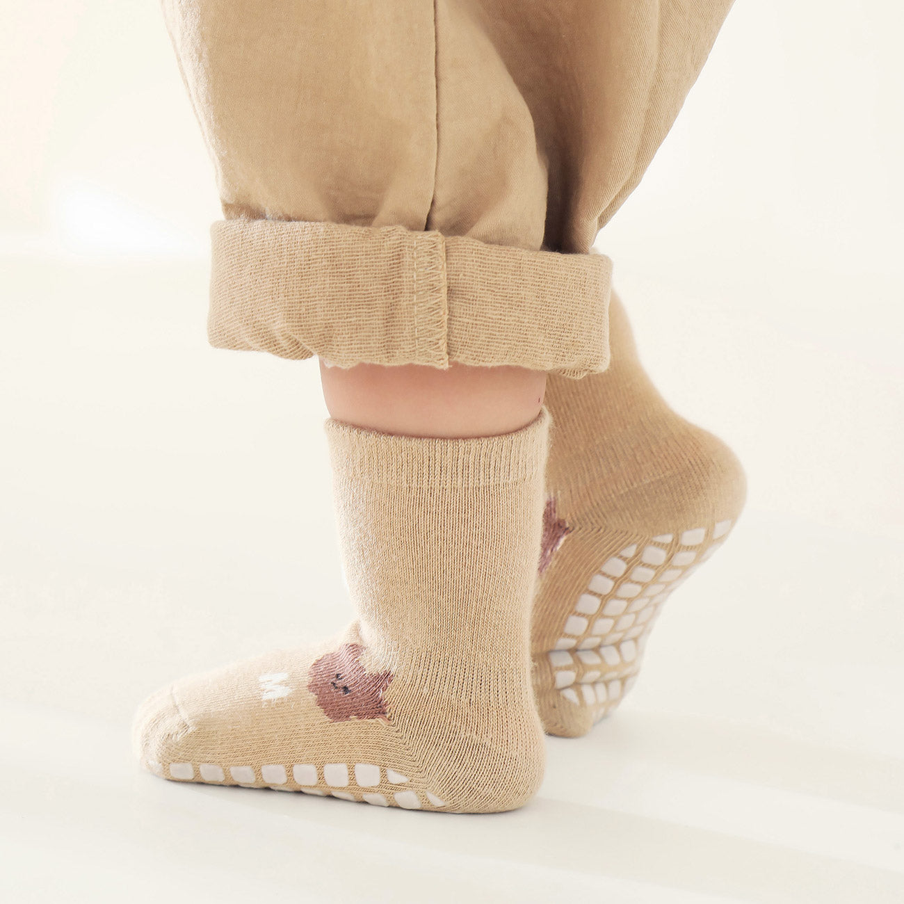 The Countryside- 4 Pairs of Stay-On Baby & Toddler Non-Slip Socks