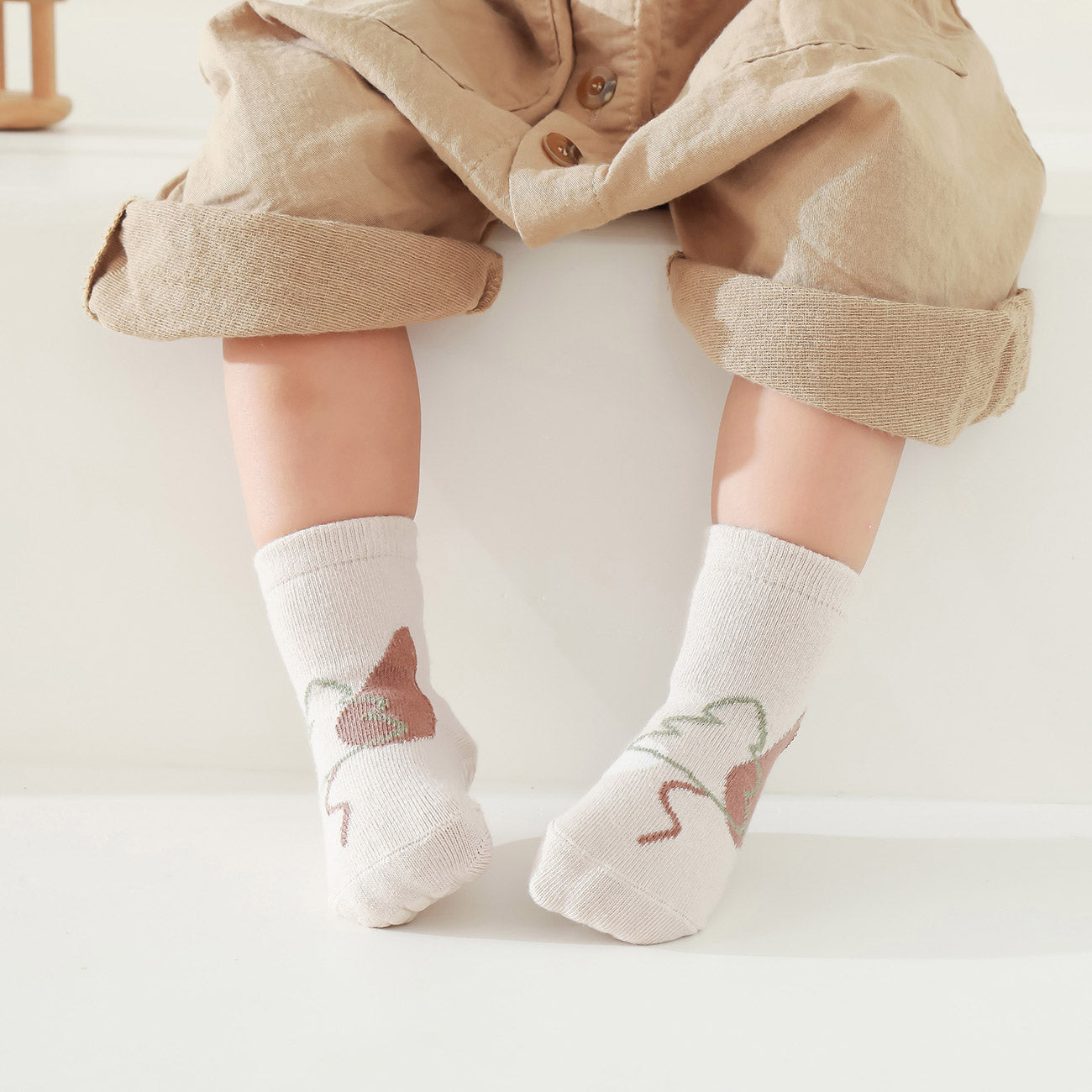 The Countryside- 4 Pairs of Stay-On Baby & Toddler Non-Slip Socks