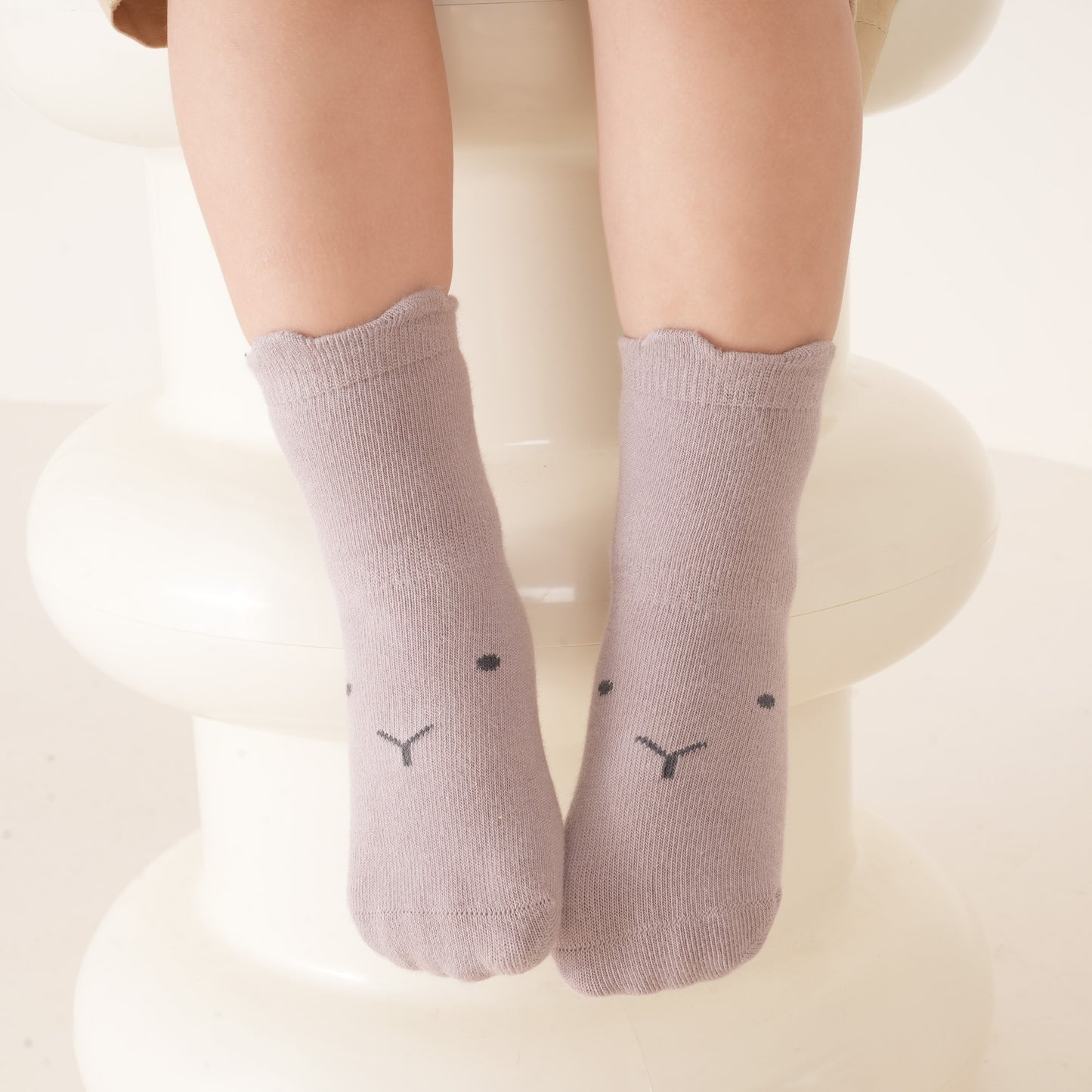 Into The Wild II - 4 Pairs of Stay-On Baby & Toddler Non-Slip Socks