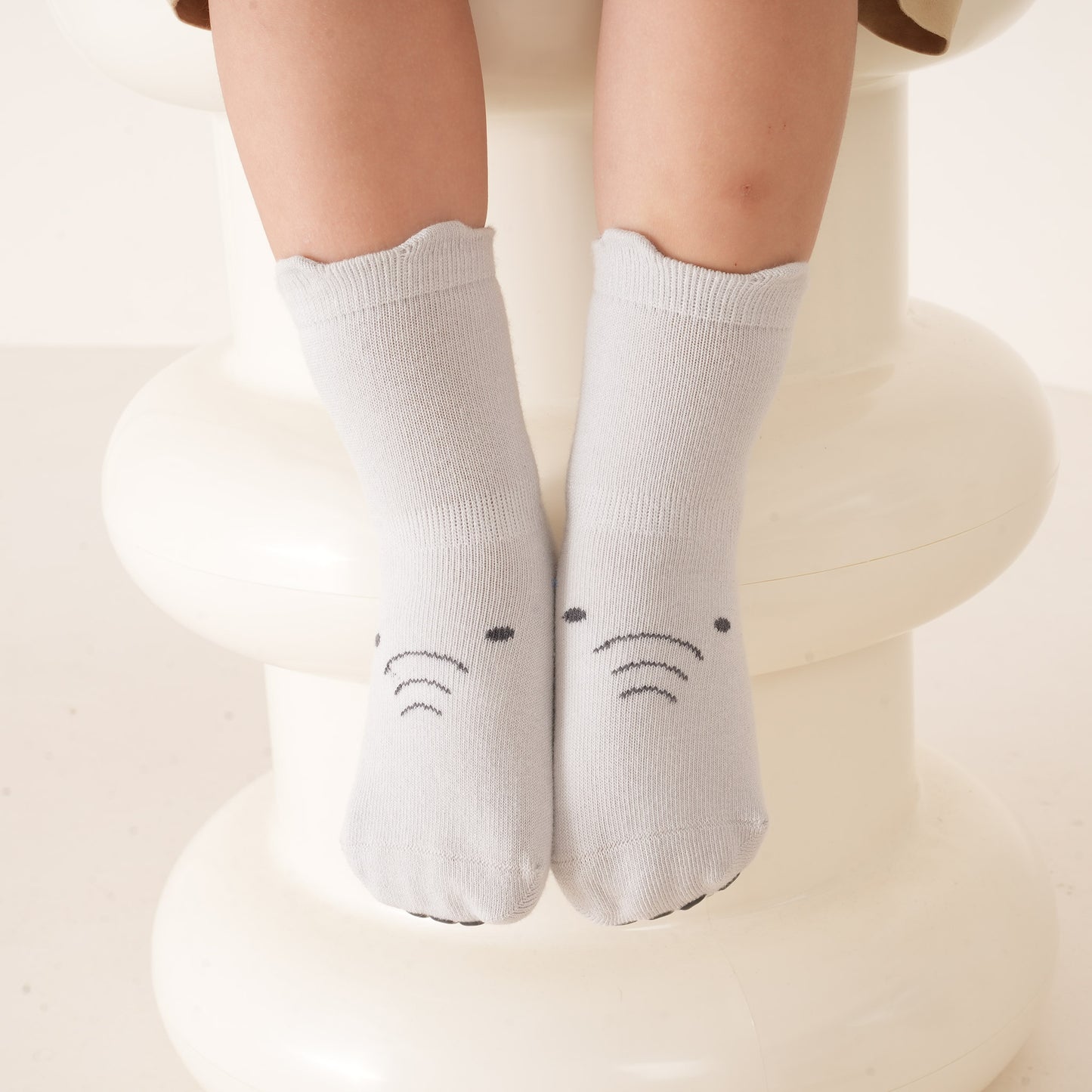 Into The Wild II - 4 Pairs of Stay-On Baby & Toddler Non-Slip Socks